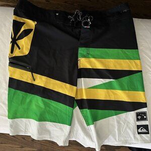 QuickSilver Maui board shorts and Hurley Phantom board shorts